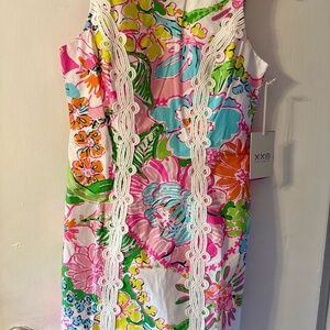 Lilly Pulitzer for Target Floral Mini Dress - Pink, Green, Blue, Orange